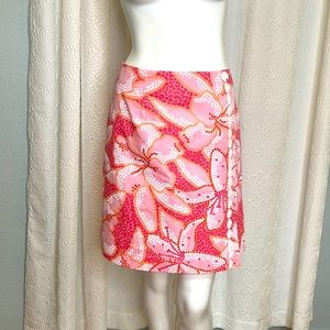 Lilly Pulitzer white label skirt size 4